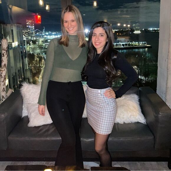 Veronica Beard Arezzo houndstooth lined skirt - Picture 2 of 10